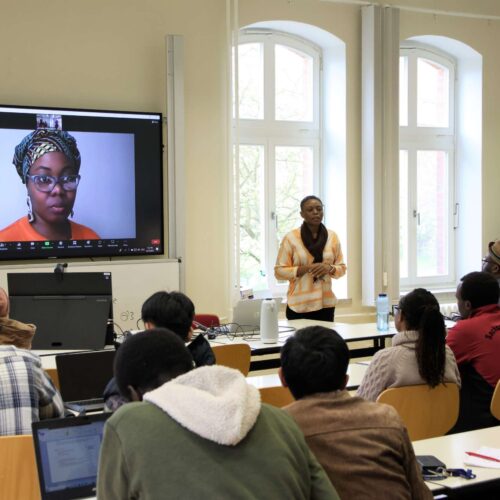 Tennen Dalieh Tehoungue sprach zur „Friedens- und Konfliktforschung“ | Theologische Hochschule Friedensau