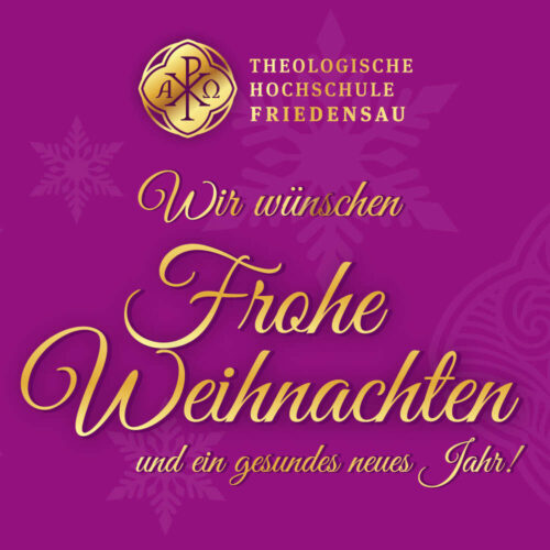 Wir wünschen frohe Weihnachten und ein gesegnetes neues Jahr.