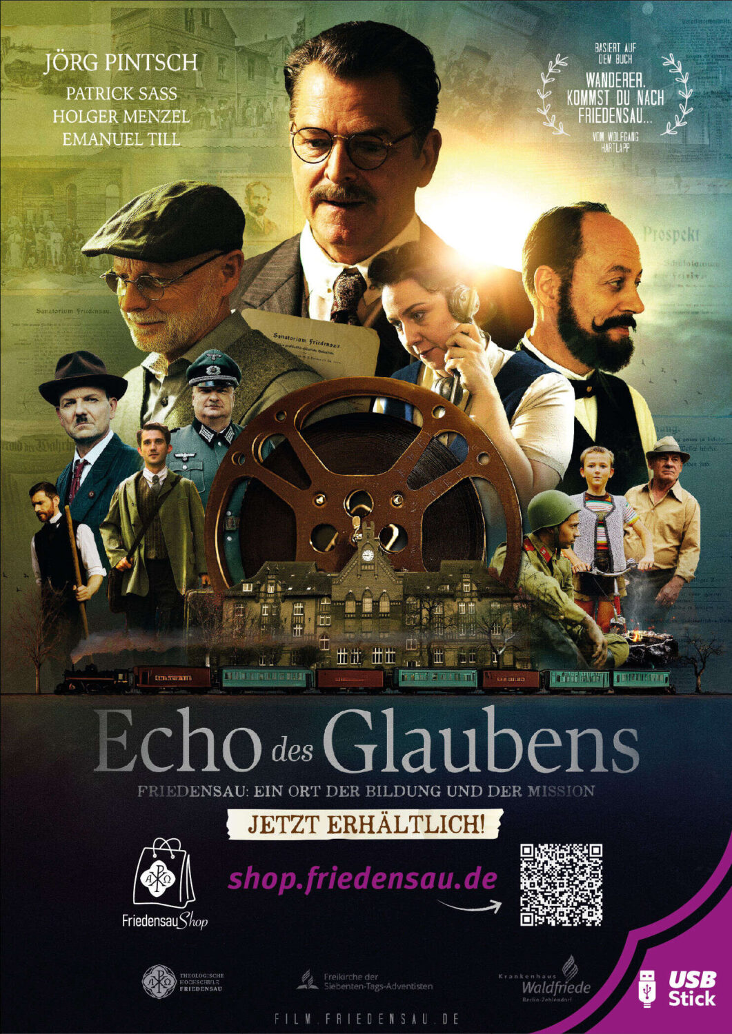 Dokudrama über Friedensau | Filmplakat